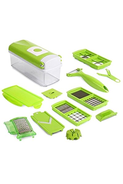 Generic Nicer Dicer Plus by Genius | 13 pieces | Fruit vegetable slicer | Foo...