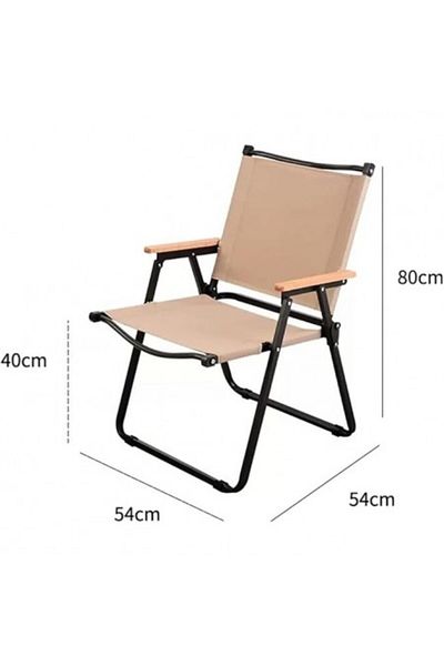 Kardett Folding Chair for Camping, Fishing, Picnic, Beach, Aluminum Frame