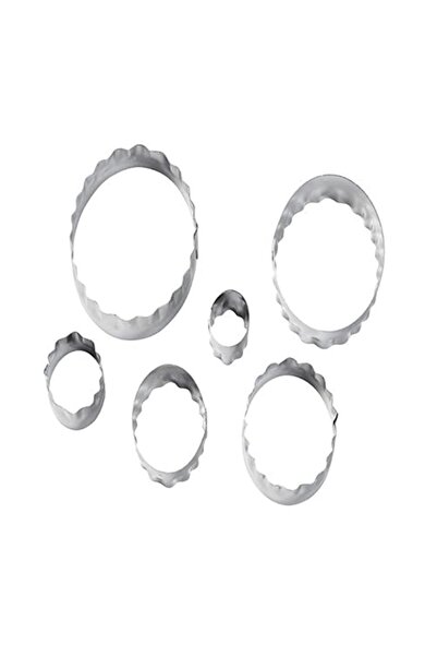 Generic Wilton Oval Fondant Double Cut-Outs Set