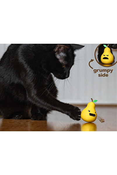 Rafine Studio 3D Cat Reward Toy – Swinging Pear Shaped