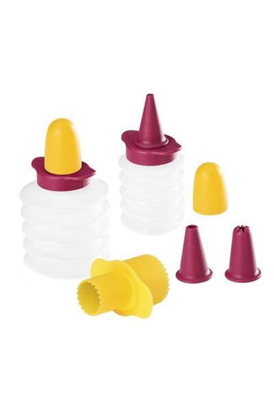 Generic Metaltex Cup Cake Muffin Filling And Decorating Set, 2X Bottles And A...