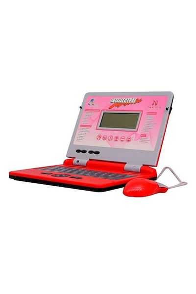 Toy Interactive Laptop for Children with 30 Activities, Red