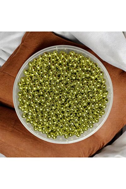 312 KONSEPT 200 броя 8 мм метални цветни перли