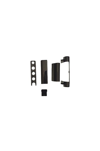Vorne Hinge cover set, Vorne, PVC joinery, dark brown