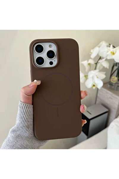 SUPPO iPhonne 13 Pro Max Uyumlu Kir Leke Tutmaz Magsafe Lansman Kılıf Özel Ku...