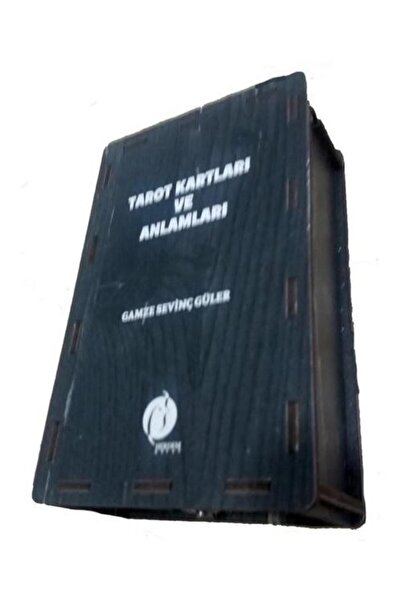 Herdem Kitap Tarot Kartları ve Anlamları 78 Adet Kart Ağaç Kutu Kapak