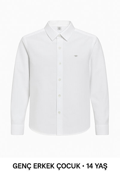Özgür Erkek beyaz gömlek