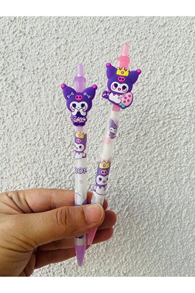 synshop Kuromi قطعتان من قلم الضغط الميكانيكي متعدد الاستخدامات 07 طرف Y2k Kp...