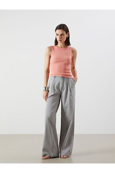 LC Waikiki Sparkling επιλογές από το Shining Store |   Γυναικείο εσώρουχο Ecru Boat Neck