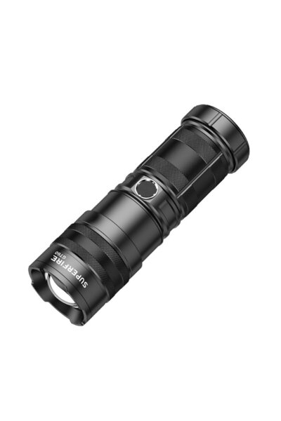 Supfire Superfire GT60 LED Flashlight, Zoom, 2600lm, 320M, USB-C charging, Front light, rear light, 36W