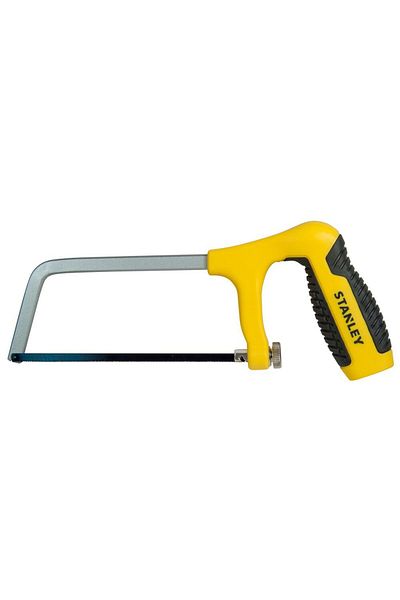 Stanley 1-15-317, Hand saw with pistol grip, steel blade, blade length 150mm, gr