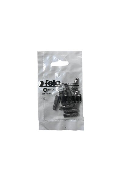 FELO Set 10 biti Felo, seria Industrial profil Torx Plus, C6.3, IP30, 25mm