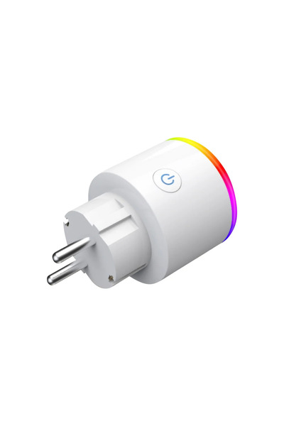 Rovo A12 WiFi Smart Socket, 16A, Energy Monitoring, Alexa, Google Assistant