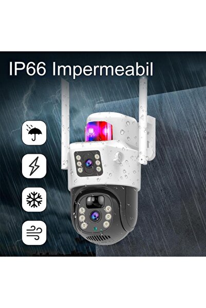 OEM Dual Wifi Surveillance Camera, 4MP, Advanced Solar Charging Technology