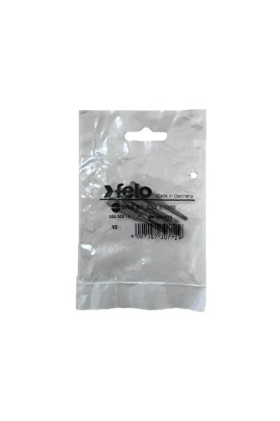FELO Set 10 biti Felo, seria Industrial profil Drept, E6.3, 3.0x0.5mm, 50mm