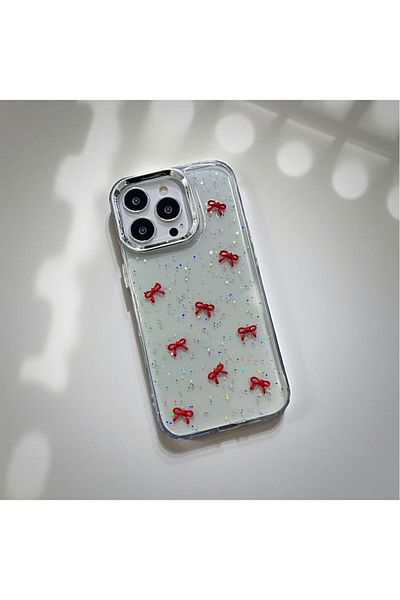 SUPPO iPhone 11 Compatible Glitter Relief Figure Glossy Epoxy Lux Transparent Case