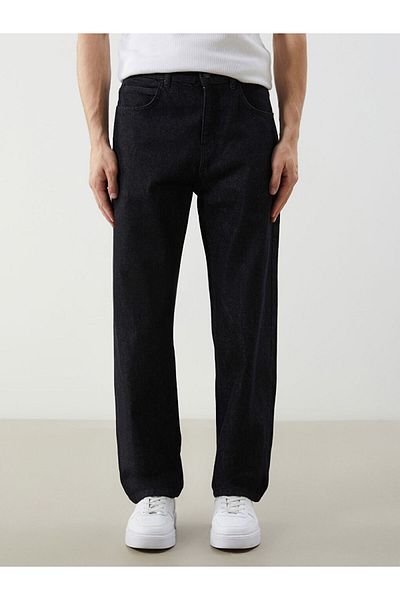 LC Waikiki Quality Parts from Celebi Store |   Jeans Black Baggy Fit Men's Jean Pants