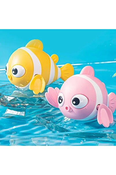 tinymaya Yüzen Balık Su Oyuncağı, Bebek Banyo Eğlencesi (1 Adet)