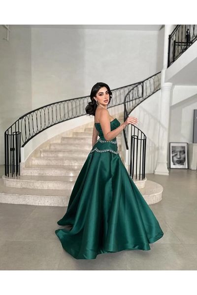 MEZON FASHION Hand-embroidered evening dress