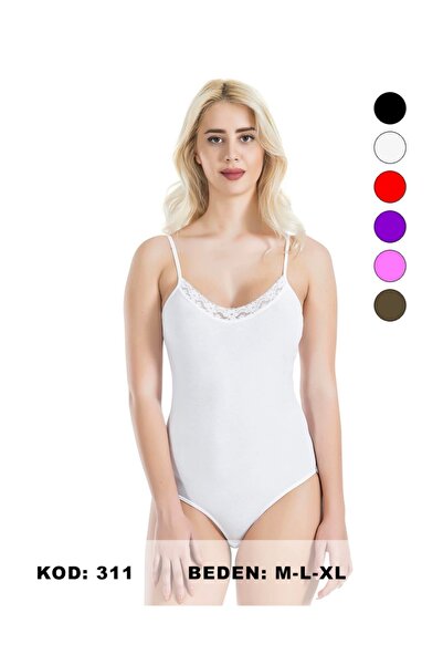 NightLove Dk White Rope Strap Snap Fastener Body 311