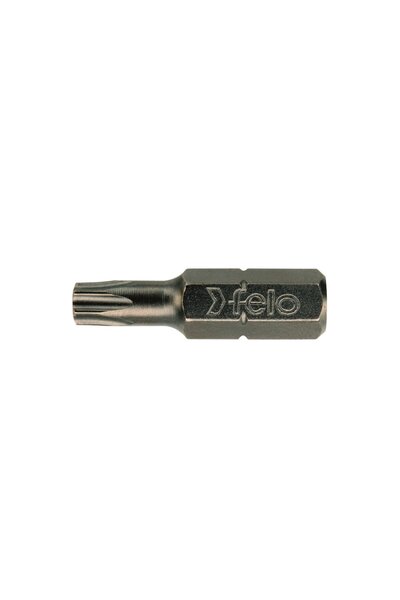FELO Set of 10 Felo bits, Industrial profile Torx series, C6.3, TX20, 25mm
