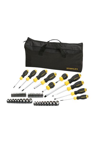 Stanley STHT0-70887, Screwdriver set, 48 pieces + textile bag
