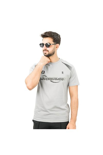 Giordano Men's Slim Fit Print Tee - Cotton Jersey, Crew Neck, Short Sleeve