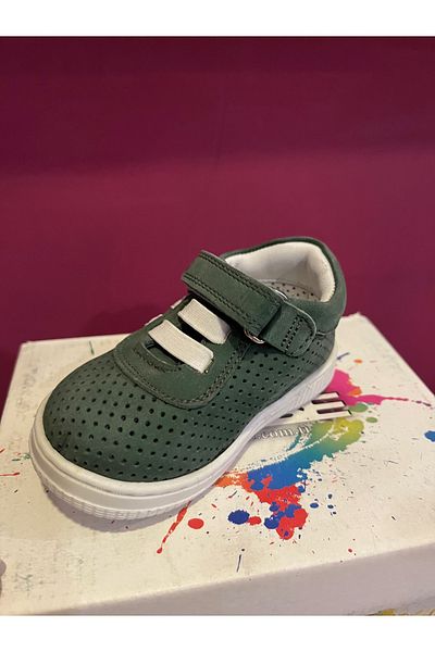 Bebek Sanbe 305 N 3409 19-21 Leather Ilkadım-Green