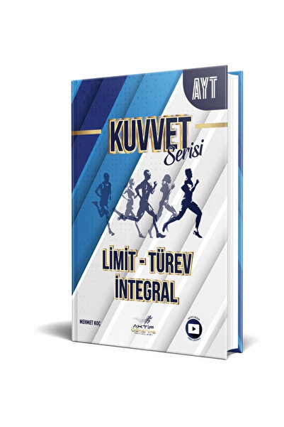 Apotemi Yayınları 2025 Baskı Aktif AYT Kuvvet Serisi Limit Türev İntegral