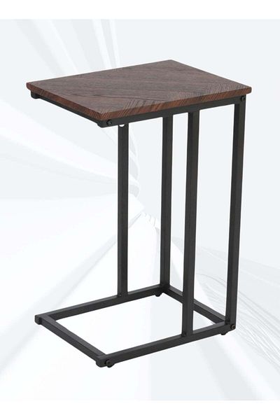 Generic طاولة جانبية على شكل حرف C من Pixel Furniture للأريكة والسرير
