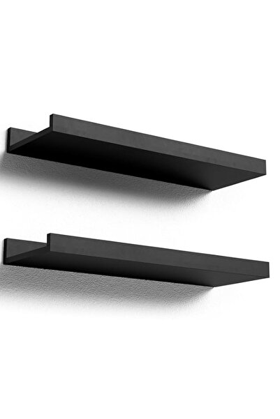 Generic مجموعة أرفف Boswillon العائمة المثبتة على الحائط من قطعتين، أرفف حائط...