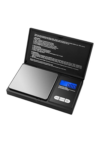 Generic ميزان جيب رقمي دقيق من سواسكوجر - ميزان صغير 500 جرام × 0.01 جرام مع ...