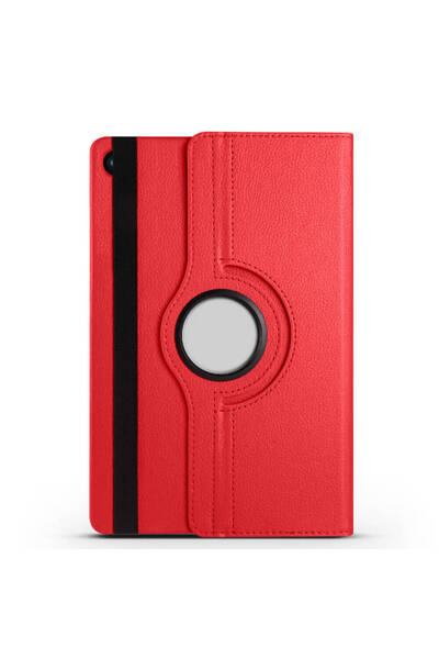 sickossi حافظة جالاكسي تاب A9 بلس المتوافقة مع حامل دوار SCKS - أحمر