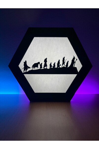 FOREVHOME Yüzüklerin Efendisi Yüzük Kardeşliği LOTR Masaüstü Dekoratif Lamba