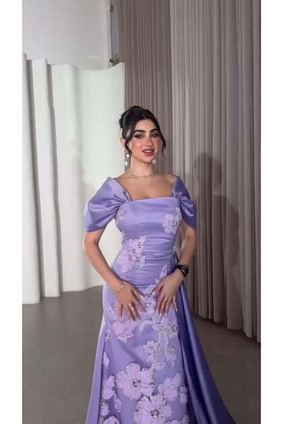 SOOL Mikado Dress Embellished with Embroidery