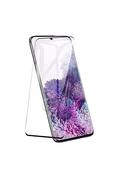 sickossi واقي شاشة زجاجي كامل اللصق منحني متوافق مع هاتف Galaxy S20 Plus