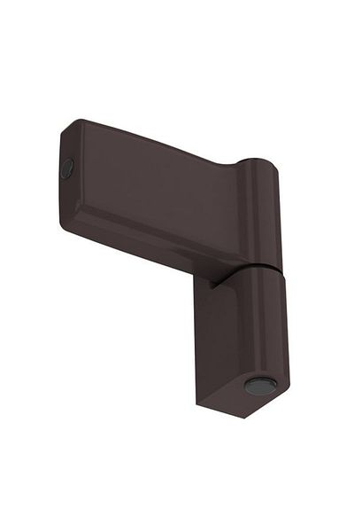 Medos 3D adjustable hinge, Jocker, PVC joinery, 105mm, load 120kg, dark brown