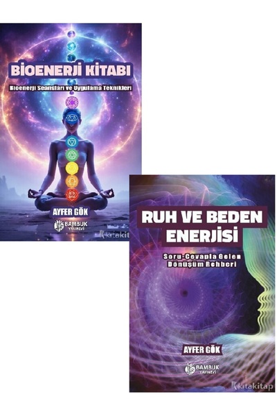 Destek Yayınları Bioenerji Kitabı  Ruh ve Beden Enerjisi  Ayfer Gök 2 KİTAP