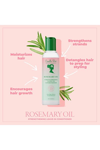 Camille Rose بلسم تقوية الشعر من كاميل روز روز ماري -8 اونصة سائلة