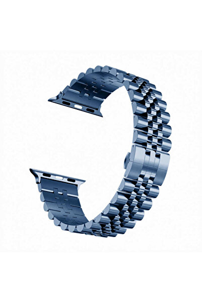 sickossi Watch 38mm Compatible Krd-36 Metal Scks Band-Navy Blue