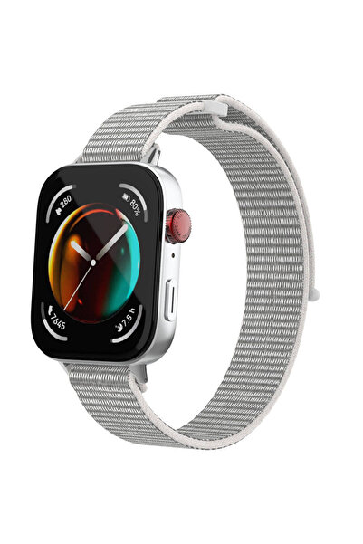 sickossi ساعة هواوي فيت 3 SCKS KRD-03 حبل شبكي - أبيض