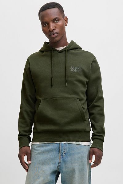 Jack & Jones Jjecorp Лого Суитчър с качулка Erkek Kapşonlu Sweatshirt 12152840