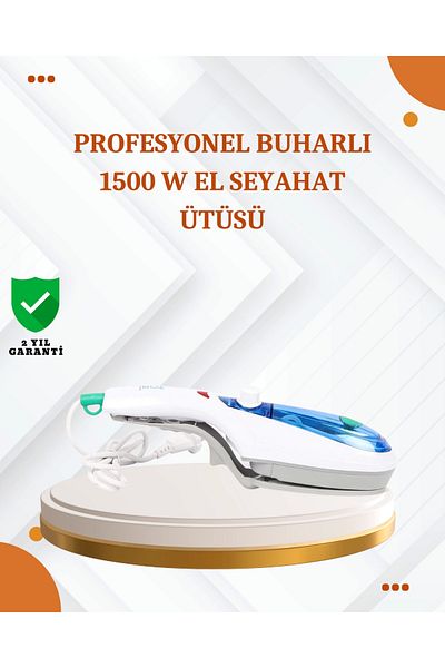 terastore Portable Steam Iron for All Fabrics |   With Quick Warm-Up and Accessories Set