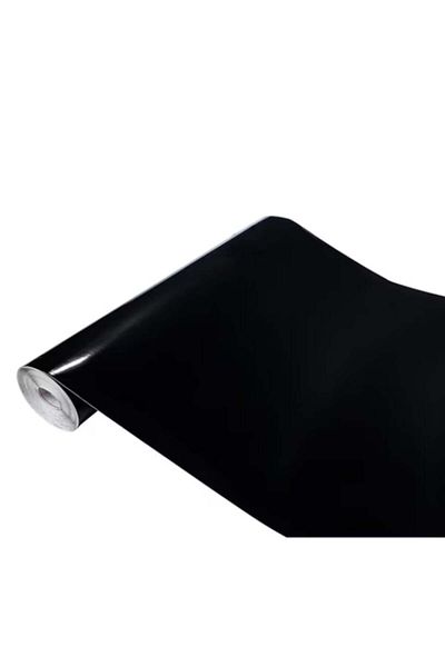 OEM Static Window Film Blackout, 45 x 300 cm, Black