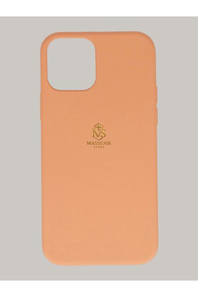 Massemr iPhone 12 Mini Compatible Nano Velvet Inner Lined Matte Silicone Case – Shock Absorbing Stylish Protection
