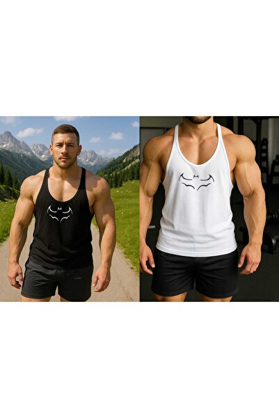 TREND ALİSSE Ανδρικό αθλητικό μπλουζάκι 2 τεμαχίων, που δεν διατηρεί τον ιδρώ...