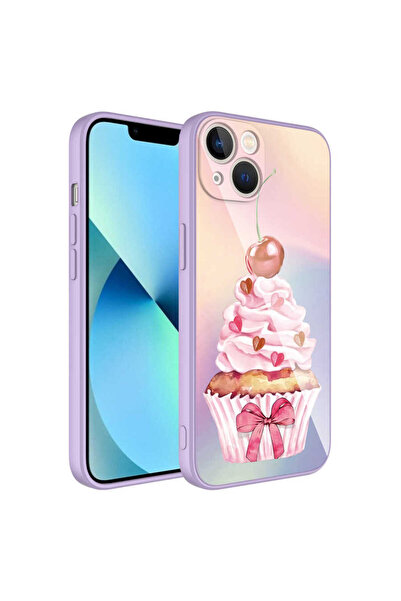 sickossi حافظة ايبوكسي من السيليكون الصلب المتوافق مع كاميرا iPhone 13 -NO11