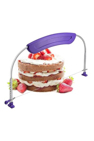 Generic Adjustable Cake Cutter Slicer, Professional Cake Leveller Slicer with...