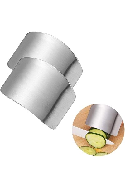 Generic 2 PCS Finger Guard For Cutting Kitchen Tool Finger Guard Stainless St...