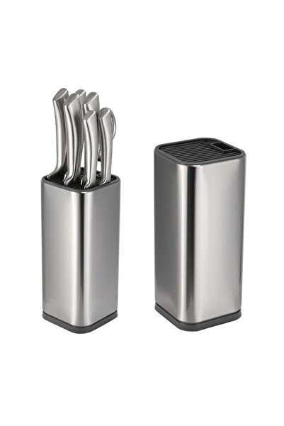 Generic Universal Knife Block Holder for Kitchen Countertop Stainless Steel O...